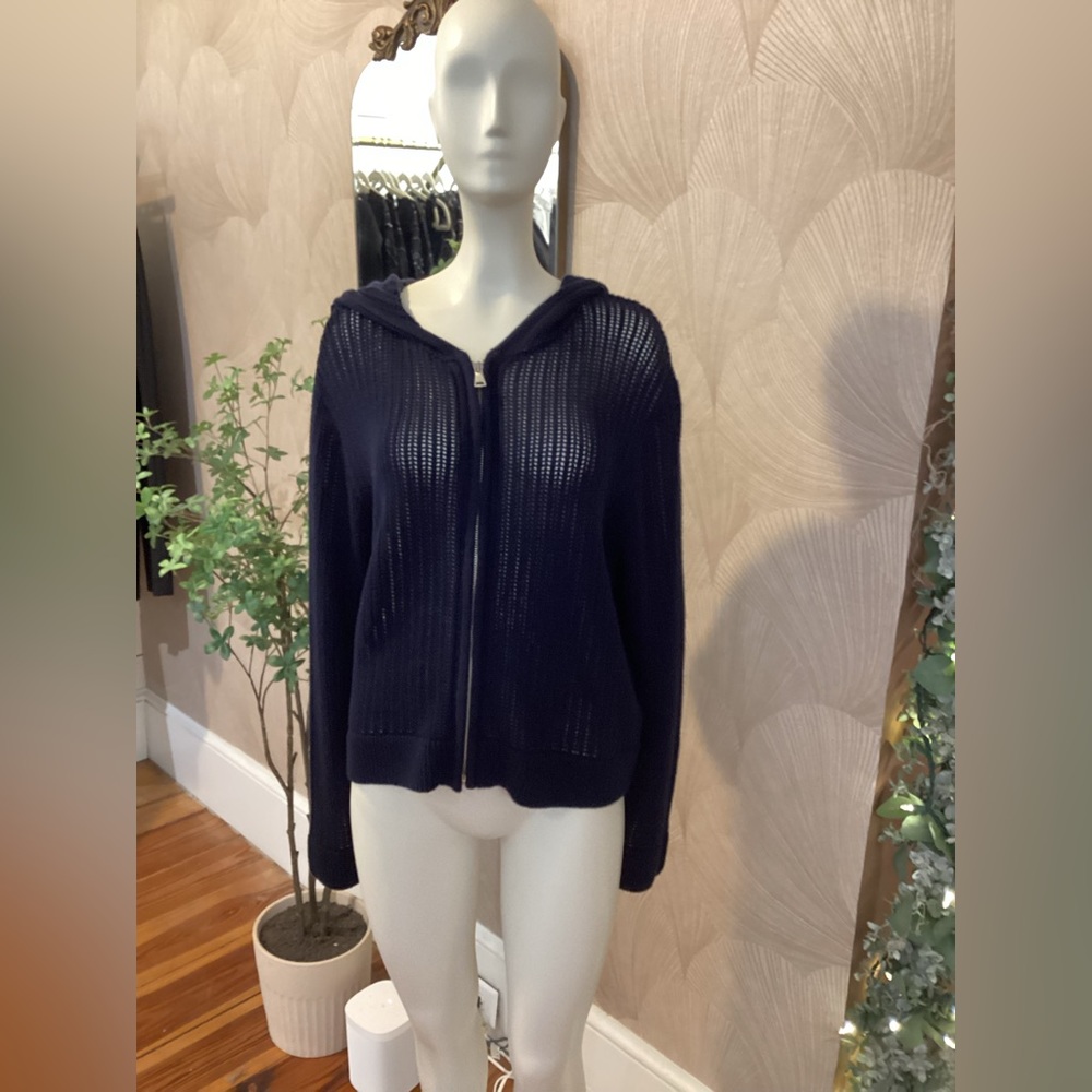 Stitches & Stripes Navy Zip Up